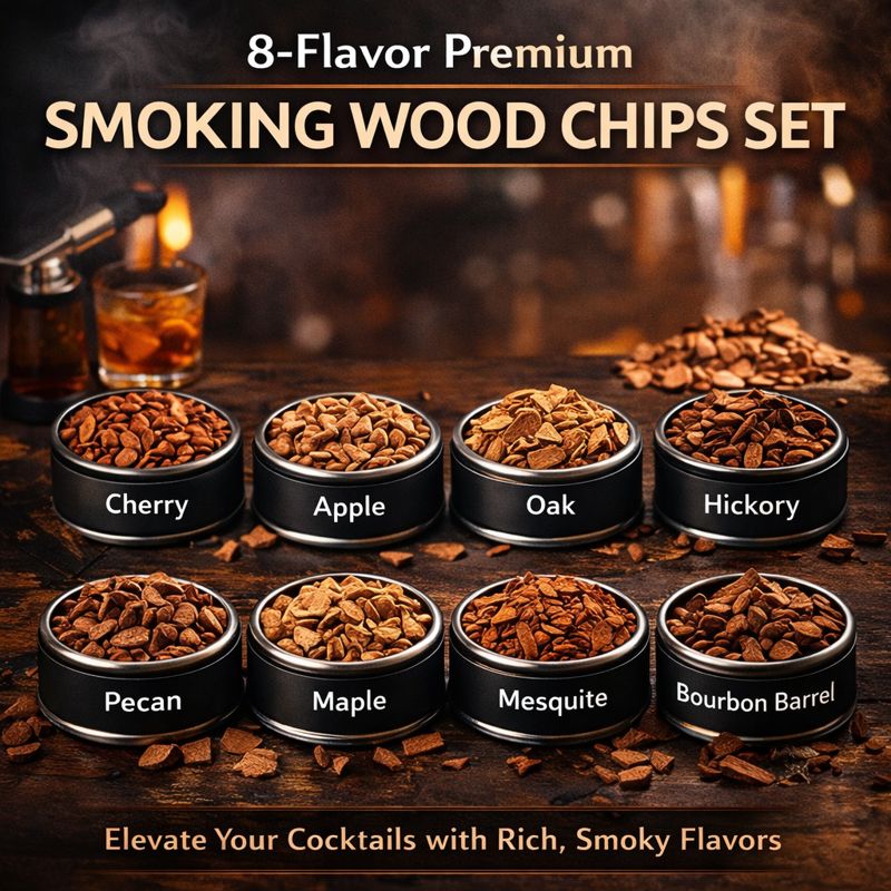 DrinkSmoked™ 8-Flavor Premium Wood Collection